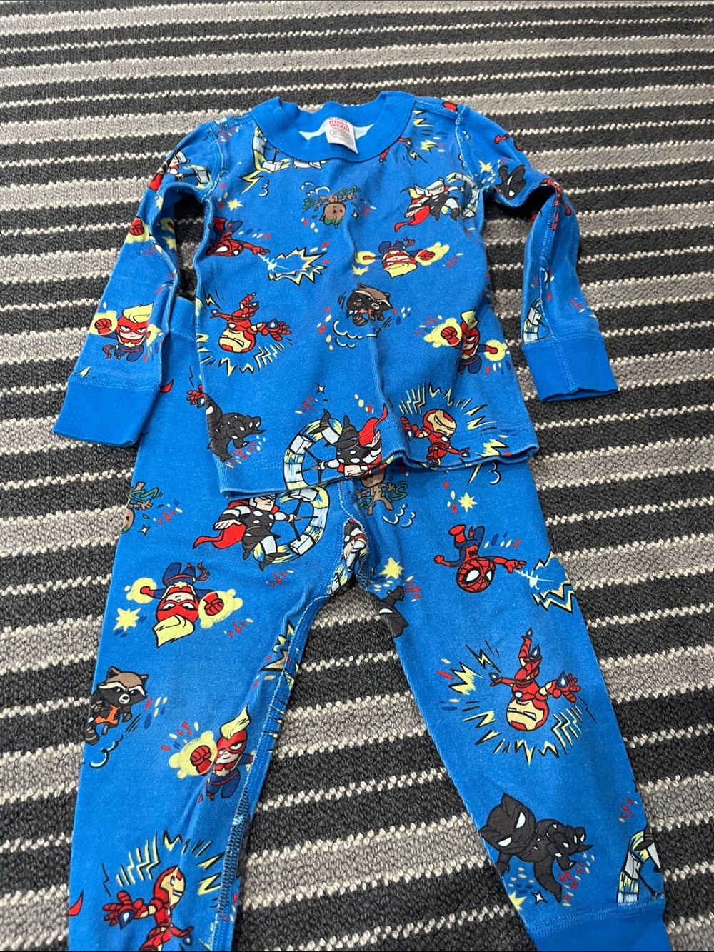 Hanna Andersson marvel Superhero Kids Pajama Set